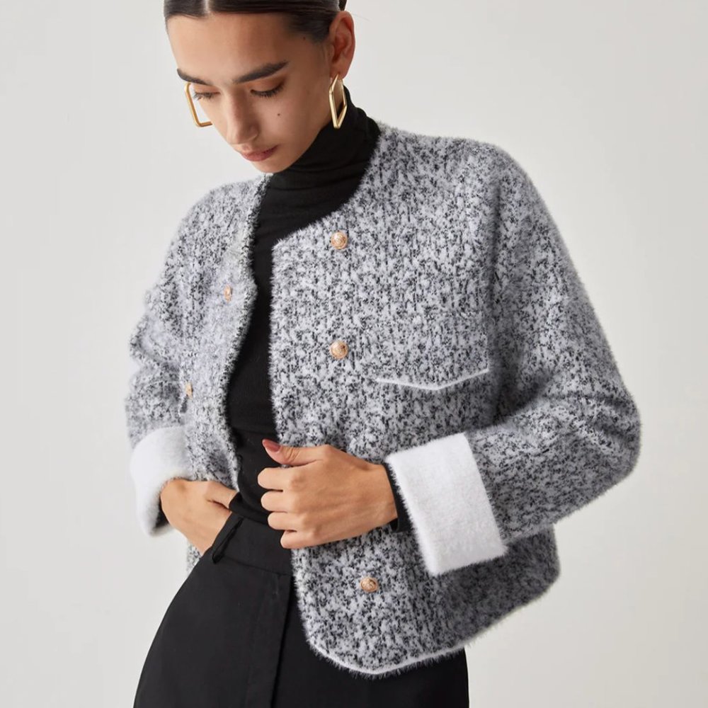 Commense Vintage Flurry Cardigan Jacket - NWT